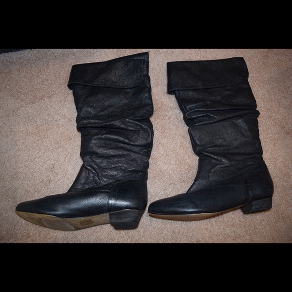 Bakers Leather Boots sz 9.5 - Picture 3 of 4